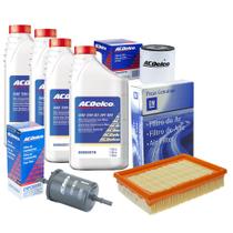 Kit Troca De Oleo 5w30 Semissintetico 4 Litros Filtros Prisma celta Kit135