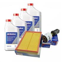 Kit Troca De Oleo 5w30 Sintetico 4 Litros Filtros 1.0 1.4 Spe Pecas Genuinas Gm Onix prisma