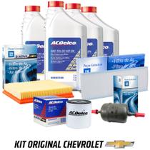 Kit Troca De Oleo 5w30 Sintetico Com Todos Filtros Pecas Genuinas Gm Agile montana corsa Kit509 Kit Troca De Oleo 5w30 Sintetico Com Todos Filtros Pecas Genuinas Gm Agile montana corsa Kit509