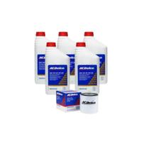 Kit troca de oleo 5w30 sintético + filtro gm 98550168 - Acdelco