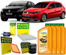 Kit Troca de Óleo 5w40 e Filtros Vw Gol G5 G6 1.0 2008 2009 2010 2011 2012 2013 2014 2015 2016 Kit Troca de Óleo 5w40 e Filtros Vw Gol G5 G6 1.0 2008 2009 2010 2011 2012 2013 2014 2015 2016