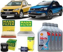 Kit Troca de Óleo 5w40 e Filtros Vw Saveiro 1.6 16v Msi 2014/2023 Kit Troca de Óleo 5w40 e Filtros Vw Saveiro 1.6 16v Msi 2014/2023