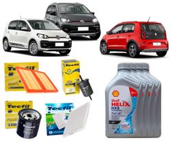 Kit Troca de Óleo 5w40 e Filtros Vw Up! 1.0 TSI Flex 2019 2020