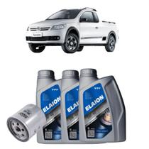 Kit Troca De Óleo 5w40 Filtro Saveiro G5 Motor Ea111 Kit Troca De Óleo 5w40 Filtro Saveiro G5 Motor Ea111