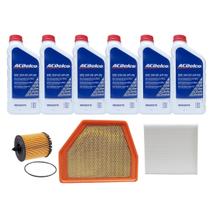 Kit Troca De Óleo Captiva Gasolina 2.4 2008-2012 - Acdelco 5w30 Semissintético