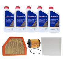 Kit Troca de Óleo Captiva Gasolina 2.4 Acima De 2012 - Acdelco 5w30 Sintético
