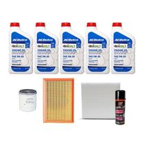 Kit Troca De Óleo Chevrolet Tracker Flex 1.4 Turbo 2017 - Acdelco + Higienizador