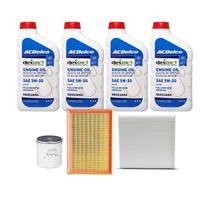 Kit Troca De Óleo Chevrolet Tracker Flex 1.4 Turbo - 4 LT Acdelco 5w30 Sintético Kit Troca De Óleo Chevrolet Tracker Flex 1.4 Turbo - 4 LT Acdelco 5w30 Sintético