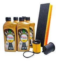 Kit Troca de Óleo Citroen C4 Cactus 1.6 16v 166 Cv Live/feel - Total Quartz INEO ECS 5W30