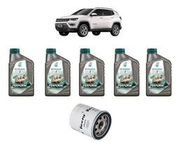 Kit troca de oleo compass 2.0 gas/flex selenia