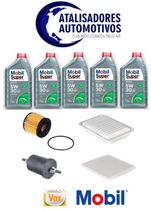 Kit troca de oleo completo (filtros e oleo) toyota corolla 1.8/2.0 2010 2011 2012 2013 2014 2015 2016 2017 2018 2019