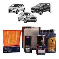 Kit troca de óleo completo new ka, new fiesta new ecosport