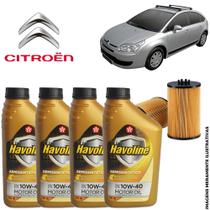 Kit troca de oleo do Citroen C4 1.6 16v