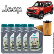 Kit troca de oleo do Jeep Renegade Flex e-Torq 1.6 e 1.8 16v