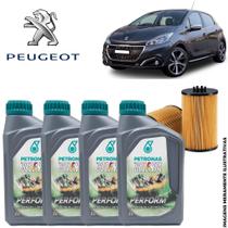 Kit troca de oleo do Peugeot 208 1.5 8v e 1.6 16v
