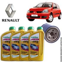 Kit troca de oleo do Renault Clio 1.0 16v