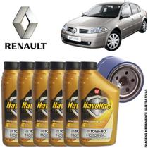 Kit troca de oleo do Renault Megane 2.0 16v