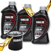 Kit Troca de Óleo E Filtro Mt03 R3 Xj6 Fz6 Yamalube 10w40