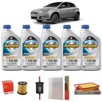 Kit Troca De Óleo E Filtros Fiat Bravo 1.8 16v Flex Etor Q
