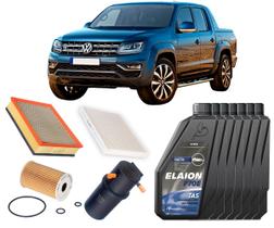 Kit Troca de Óleo e Filtros Vw Amarok Tdi 2.0 Diesel 2010 2011