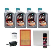 Kit Troca de Óleo Fiat 1.8 8v Flex - Idea até 2015 / Strada e Palio até 2009 - Selenia K 15W40