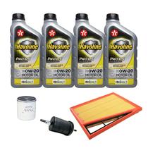 Kit Troca de Oleo Fiat Cronos Uno Argo Strada Flex Firefly 1.3 1.0 - 4 Havoline 0w20