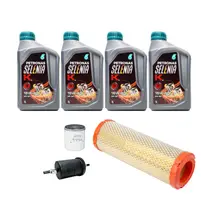 Kit Troca De Óleo Fiat Doblo 1.8 8v Flex Motor Gm - Selenia K 15w40