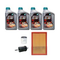 Kit Troca De Óleo Fiat Stilo 1.8 8v Selenia K 15W40