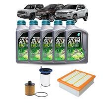 Kit Troca De Oleo Fiat Toro / Jeep Renegade Compass Diesel - 2.0 - Selenia WR 5W30 Kit Troca De Oleo Fiat Toro / Jeep Renegade Compass Diesel - 2.0 - Selenia WR 5W30