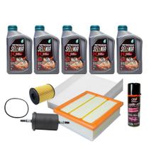 Kit Troca de Óleo Fiat Toro Jeep Renegade Flex 1.8 16v Etorq - Selenia 5w30 + Higienizador Kit Troca de Óleo Fiat Toro Jeep Renegade Flex 1.8 16v Etorq - Selenia 5w30 + Higienizador