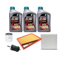 Kit Troca De Óleo Fiat Uno Mobi Argo Firefly 1.0 6v / Cronos 1.3 8v - 3 Selenia 0w20