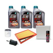 Kit Troca De Óleo Fiat Uno Mobi Argo Firefly 1.0 6v / Cronos 1.3 8v - Selenia 0w20 + Higienizador