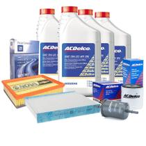Kit Troca De Oleo Filtros 0w20 Pecas Genuinas Gm Onix prisma Kit496