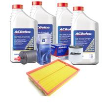 Kit Troca De Oleo Filtros 1.0 1.4 Spe 4 Pecas Genuinas Gm Onix prisma Kit248