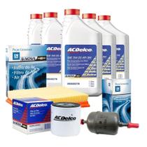 Kit Troca De Oleo Filtros 5w30 Sm Semissintetico Pecas Genuinas Gm Astra zafira vectra 378k53f