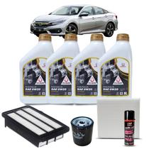 Kit Troca de Óleo + Filtros Civic 1.5 16v Turbo