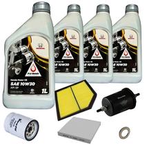 Kit Troca De Oleo Filtros Honda New Civic