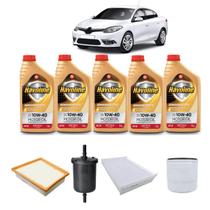 Kit Troca De Óleo Fluence 2.0 Automático Havoline 10w40