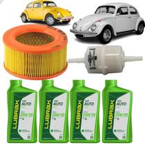 Kit Troca De Oleo Fusca 1200 1300 1500 + Filtros