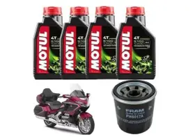 Kit troca de oleo gl 1800 gold wing filtro fram óleo 5100 10w30 Kit troca de oleo gl 1800 gold wing filtro fram óleo 5100 10w30