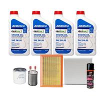 Kit Troca De Óleo GM Tracker 1.4 Turbo Flex Acima 2017 - Acdelco 5w30 Sintético + Higienizador Kit Troca De Óleo GM Tracker 1.4 Turbo Flex Acima 2017 - Acdelco 5w30 Sintético + Higienizador