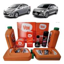 Kit Troca De Óleo Hb20 1.6 Original Hyundai 4 Litros +filtro Kit Troca De Óleo Hb20 1.6 Original Hyundai 4 Litros +filtro