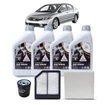 Kit Troca de Óleo Honda Civic 1.8 16v 2007-2011 G8