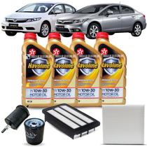 Kit Troca de Óleo Honda Civic 1.8 G9 2012-2013