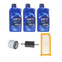 Kit Troca de Óleo Logan / Sandero 1.0 12v 3cil Elf