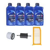 Kit Troca de Óleo Logan / Sandero 1.0 12v 3cil Elf