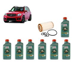 Kit troca de oleo mercedes glk220 glk280 glk300 diversos