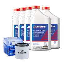 Kit Troca De Oleo Motor 15w40 Api Sl Semissintetico Com Filtro Orignal Kit404-kit404 Kit404
