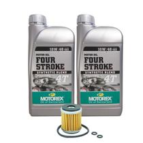 Kit Troca de Óleo MOTOREX 10W40 2lts + Filtro de Óleo VEDAMOTORS - Yamaha WRF 250 YZ 250F YZF 250FX WRF 450 YZF 450 Kit Troca de Óleo MOTOREX 10W40 2lts + Filtro de Óleo VEDAMOTORS - Yamaha WRF 250 YZ 250F YZF 250FX WRF 450 YZF 450