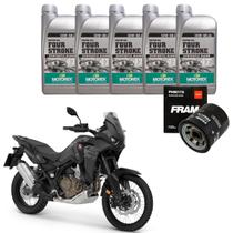 Kit Troca de Óleo Motorex 5 Litros e Filtro Fram Ph6017a Honda Crf 1000l Africa Twin Kit Troca de Óleo Motorex 5 Litros e Filtro Fram Ph6017a Honda Crf 1000l Africa Twin